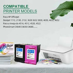 Hicor 803 XL noir remis à neuf pour cartouche d'encre compatible avec les imprimantes <span class=keywords><strong>HP</strong></span> <span class=keywords><strong>Deskjet</strong></span> 1112 <span class=keywords><strong>3630</strong></span> 4516 4520 4522 - Product Image 6