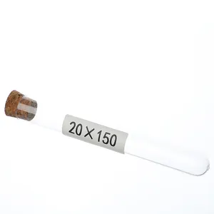 Cost Effective 20x150mm 6 Inch 1oz Food Grade Disposable Plastic Test Tube For Alcohol Storage