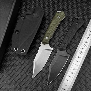 Outdoor Full Handle Small Straight Utility Knife 3.23 Inch <b>Camping</b> Anti-skid EDC Hunting Fishing Survival <b>Tool</b> OEM DIY - Product Image 6