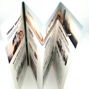 Digitaal Printen 3d Atm Bezel Overlay Ncr Gelamineerd Hardcover Boek Recycle Kartonnen Brochure Houder Afdrukken