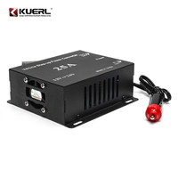 Convertisseur de puissance KUERL pour véhicule, 12V vers 24V, 25A, convertisseur DC-DC, alimentation automobile pour mise à niveau et modernisation