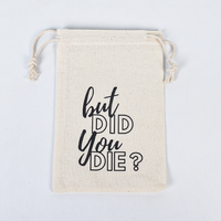 Sacs de bienvenue pour invités de mariage en coton biologique de haute qualité, personnalisables avec logo sérigraphié, recyclables, par Nalia's Pouches