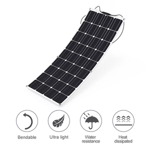 Panel Solar Flexible PET ETFE de 100w 200w 12v 24v 48v Mono - Product Image 2