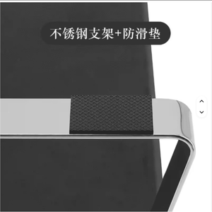 Coussin de repose-bras en cuir noir de luxe, lavable, rectangulaire, repose-pieds, coussin de repose-ongles pour salon de manucure et pédicure - Product Image 4