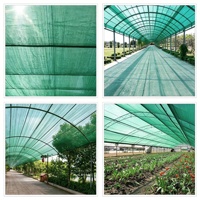 Duurzaam groen HDPE warp gebreid UV-bestendig 70%-95% schaduwnet voor landbouwkassen, ademend schaduwdoek voor groenten