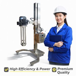 Mezclador Homogeneizador de Alta Velocidad y Alto Cizallamiento de Acero Inoxidable de Grado Alimenticio Tipo Elevador para Cosméticos, Champú y Carbomer - ¡Gran Oferta! - Product Image 5