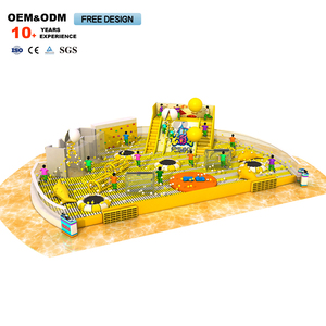 Commercial Indoor Children's Playground with Multi-Facility Amusement Park <b>Trampoline</b> Ball Pool Slide - Product Image 2