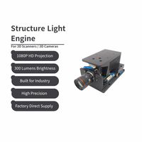 Module de caméra 3D industrielle, moteur de lumière structurée, 1080P, 300 lumens, haute luminosité