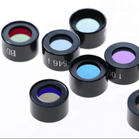 Oferta Especial: Filtro de Emisión de Fluorescencia con Recubrimiento IAD, Vidrio Óptico de Alta Transmitancia, Tamaños Personalizados Disponibles para Monitoreo