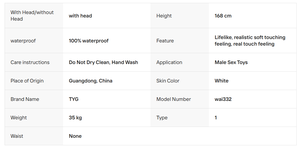 Poupée sexuelle en silicone insérable, prix de gros, jouet sexuel pour adultes, poupée nue réaliste, poupée sexuelle - Product Image 4