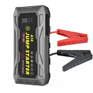High Capacity Pd66w Quick Charge 20000mah Car Booster Jump Starter Power Bank Waterproof With Dual Usb Ports