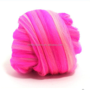 2019 Mix Color Australia Merino 66s 70s 80s 100% Roving <b>Arm</b> <b>Knitting</b> Yarn Merino <b>Wool</b> Yarn - Product Image 3