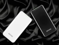 Banco de Energía de Alta Capacidad 10000mAh con Doble USB 5V2A y Logotipo Personalizado, Gran Venta