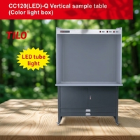 TILO LED D65 D50 TL84 Cabine d'éclairage standard Norme UE Table de visualisation des couleurs pour l'inspection des différences de couleur des produits imprimés