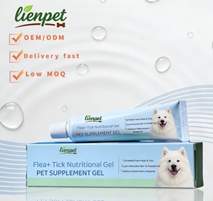 مكمل غذائي للحيوانات الأليفة جل غذائي ضد البراغيث والقراد للقطط والكلاب OEM/ODM يقلل من جاذبية الجلد للبراغيث والقراد ويقلل من الاستجابة الالتهابية - Product Image 2