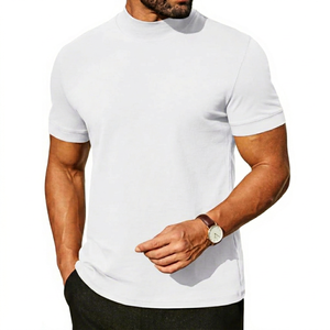 Camisa Casual sin Mangas con Cuello en V para Hombre, Blanca, con Estampado Vintage de Franela, Transpirable, de Algodón Popelina, para Verano - Product Image 1