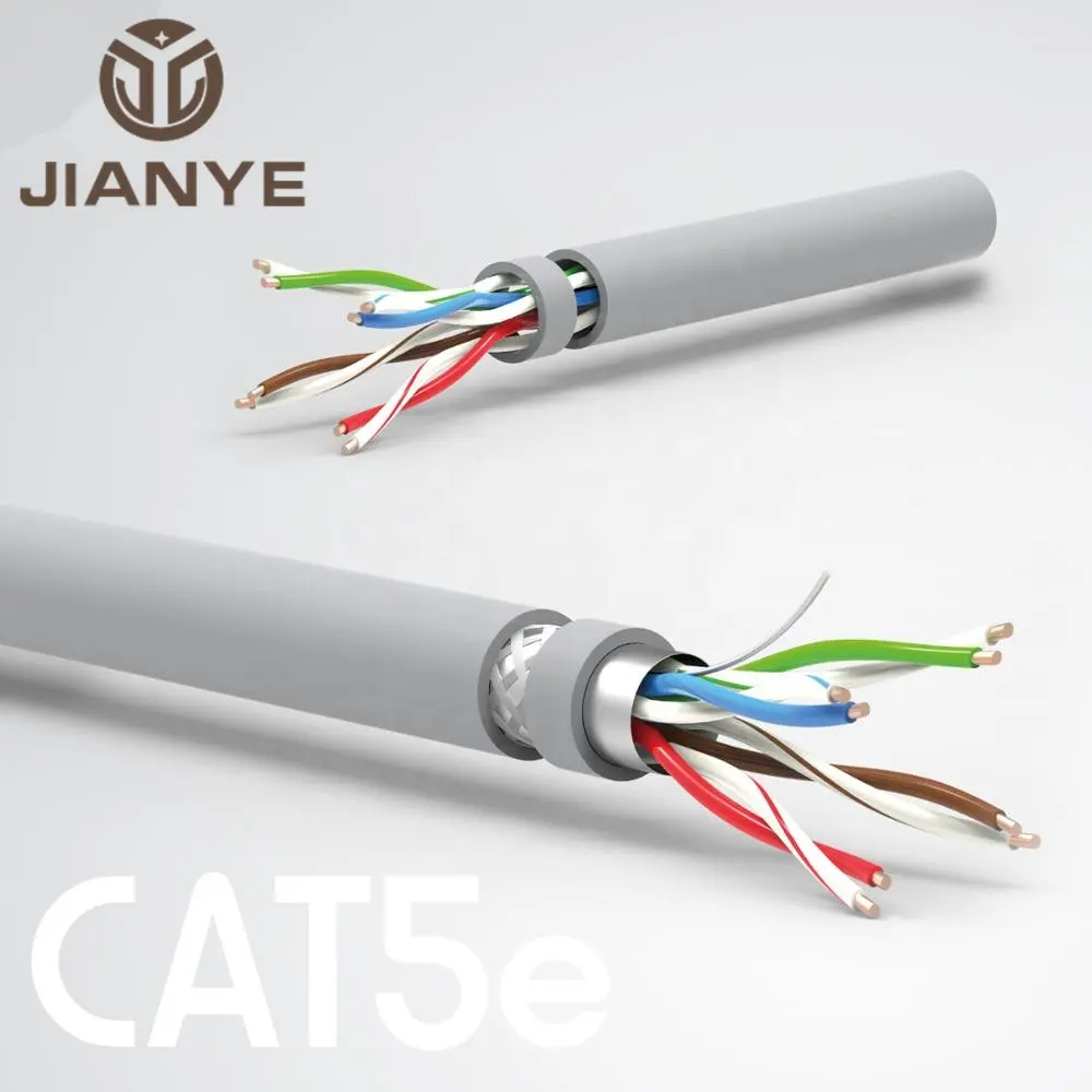 24 AWG CCA UTP CAT5e สาย lan 4P บิด CCA BC 4P ในร่ม utp/ftp cat5e สาย ethernet 305 m 1000ft