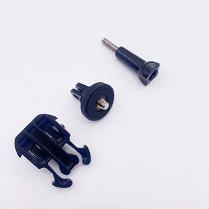 Kit stabilisateur GoPro de haute qualité avec adaptateur griffe porte-accessoire DSLR et support de lumière d'appoint pour caméra d'action, trous de vis 1/4 po, certifié GS - Product Image 2