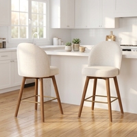 Chaise de salle à manger de luxe légère, structure épaissie et haute résistance, dossier moderne et minimaliste