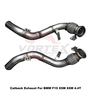 Sistema de Escape Electrónico con Válvulas Vortex Performance para BMW X5M X6M F85 F86 4.4T S63 V8 Sound - Product Image 4
