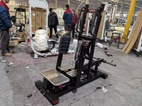 Machine à abducteurs debout à charge de plaques haute intensité GC-5063-1 Renforce les muscles des fessiers et des jambes Prix bas Vente directe