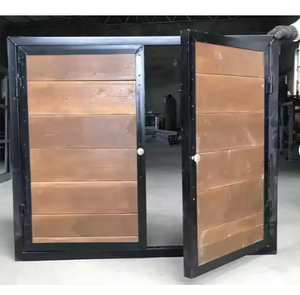 安全金属棒耐候促进气流对马稳定安全重型镀锌马仓窗至关重要 - Product Image 3