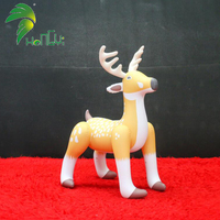2025 cerf debout en PVC personnalisé gonflable avec jouet de dessin animé gonflable grinçant Sph