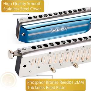 <span class=keywords><strong>Harmonica</strong></span> <span class=keywords><strong>chromatique</strong></span> East Top Upgrade à 48 tons, <span class=keywords><strong>12</strong></span> <span class=keywords><strong>trous</strong></span>, pour étudiants et musiciens - Product Image 5