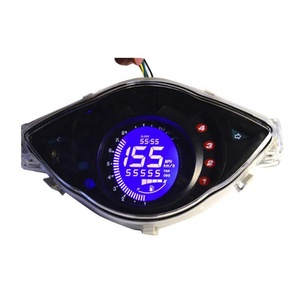 Modifié lcd compteur de vitesse électrique pour moto vague 100 - Product Image 1