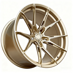 Cerchi in Lega Forgiati di Alta Gamma T6061 a Canale Rovesciato Concavo da 18 19 20 21 22 23 24 Pollici Mozzo Ruota 5X112 5X108 5X114.3 5X120 - Product Image 6