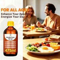 Private Label Gewichtszunahme-Sirup für Frauen und Männer Energiemanagement Kalorien-Appetitanreger Gewichtszunahme-Stimulans