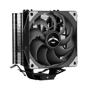 QiuzAim Computadora de escritorio 4 Tubos de calor 2011 Disipador de calor 12cm Luminoso X79 Placa base X99 Ventilador de <span class=keywords><strong>CPU</strong></span> 4 pines Silencioso E5 Refrigerado por aire - Product Image 5