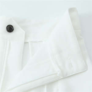 Alxin all'ingrosso nuovo temperamento <span class=keywords><strong>primavera</strong></span> estate <span class=keywords><strong>Casual</strong></span> Versatile tinta unita dritto a vita alta per ragazze <span class=keywords><strong>abbigliamento</strong></span> da <span class=keywords><strong>donna</strong></span> pantaloni - Product Image 6