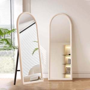 Chất lượng cao Kính MDF cong khung đầy đủ cơ thể mặc quần áo gương thiết kế hiện đại shatterproof dày hộ gia đình tầng thường vụ - Product Image 1