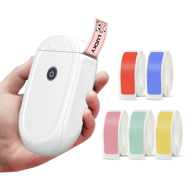 Smart Handheld Mini Label Printer Adhesive Labels Blue Tooth Mini Portable Label Printer for Price Tag