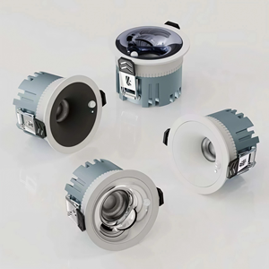 Plafonnier encastré LED de qualité supérieure, 75 mm, sans cadre, pour éclairage intérieur, spots encastrés, éclairage de plafond - Product Image 1