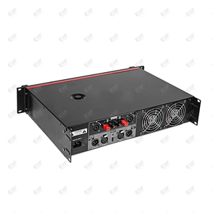 เพาเวอร์แอมป์ 2 แชนแนล EIF MUSES กำลังขับ 2x600W ที่ 8 โอห์ม 2x900W ที่ 4 โอห์ม แอมป์เสียงระดับมืออาชีพ แบบสเตอริโอ ติดตั้งบนแร็ค ตัวเครื่องโลหะ - Product Image 2