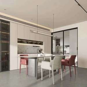 เฟอร์นิเจอร์ไม้สไตล์โมเดิร์นมินิมอลระดับไฮเอนด์ สำหรับห้องนั่งเล่น ปรับแต่งได้ทั้งหลัง สำหรับวิลล่าและโรงแรม - Product Image 1