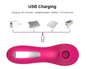 Nouveau Vibrateur Aspirant pour Stimulation Clitoridienne et Vaginale, Vente en Gros Usine, Meilleure Vente - Product Image 5
