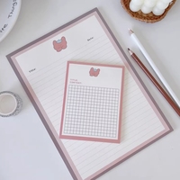 Bloc-notes promotionnel pour liste de tâches - Bloc-notes personnalisé à feuilles détachables pour journal et planification au bureau
