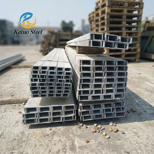 Hot Rolled Alloy <strong>Steel</strong> U-Shaped <strong>Channel</strong> S235JR EN ASTM Certified Perforated Construction Use Welding Bending Cutting Punching - Product Image 1
