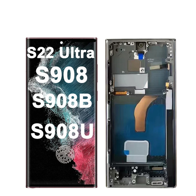 Hot Good Price Original LCD Display Touch Screen for SamSung S21 Ultra OLed Screen for Samsung S22 Ultra Display