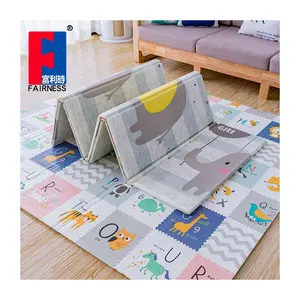 Fairness Foldable Children Crawling Mat Double-sided Waterproof Room Decor Soft Foam Kids Rug Large Baby Carpet Play Mat