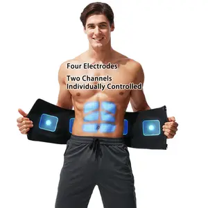 Ceragem Massage Belt Heating Machine Sliming Control Enhance Shaking Stomach Tapping 3d Neck Electric Wireless Ems Belt