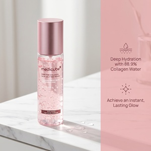 Sérum Brume Gel Éclat au Collagène Rose avec Niacinamide, Glutathion et Céramide 100 ml – Hydratant Illuminateur Visage - Product Image 2