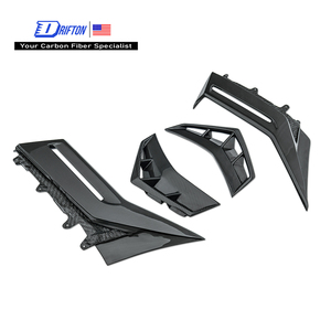 Cmst Aventador คาร์บอนไฟเบอร์แห้งช่องระบายอากาศด้านหลังสำหรับ lambสัญลักษณ์ Aventador LP700 2011-2015 - Product Image 1