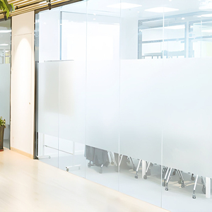 Parete Divisoria in Vetro Temperato Senza Telaio Ignifuga, Conforme alle Norme di Sicurezza per Edifici Pubblici, Uffici e Hotel - Product Image 2