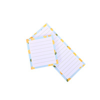 Bloc-notes promotionnel avec logo client, bloc-notes de liste de tâches professionnel, papeterie, blocs-notes mémo colorés