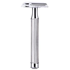 De acero inoxidable de la <span class=keywords><strong>barba</strong></span> <span class=keywords><strong>kit</strong></span> <span class=keywords><strong>barba</strong></span> seguridad maquinilla de afeitar, brocha de afeitar de los hombres - Product Image 5