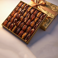 Boîte de dattes gourmandes personnalisées pour le Ramadan, boîte de chocolat, boîte-cadeau de luxe, boîte de bonbons à la truffe, emballage de boîte-cadeau alimentaire de luxe